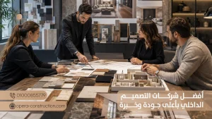 أفضل شركات التصميم الداخلي بأعلى جودة وخبرة