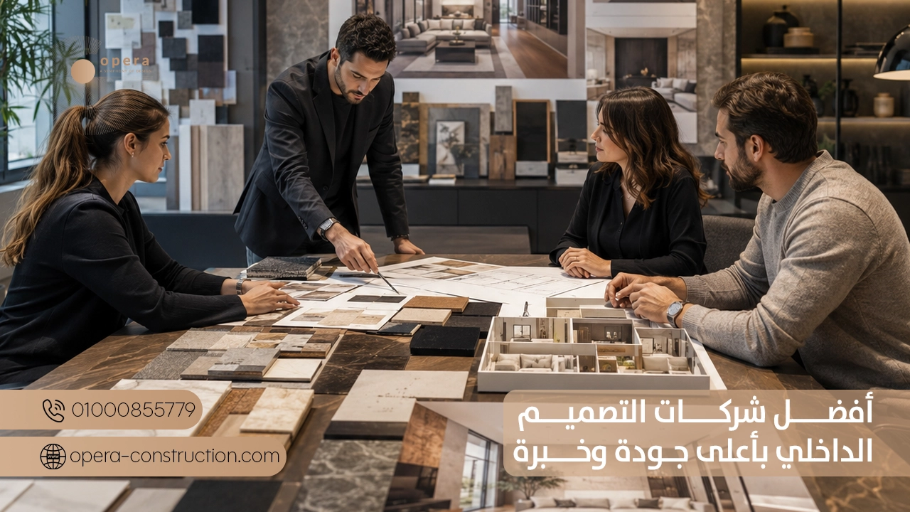 أفضل شركات التصميم الداخلي بأعلى جودة وخبرة
