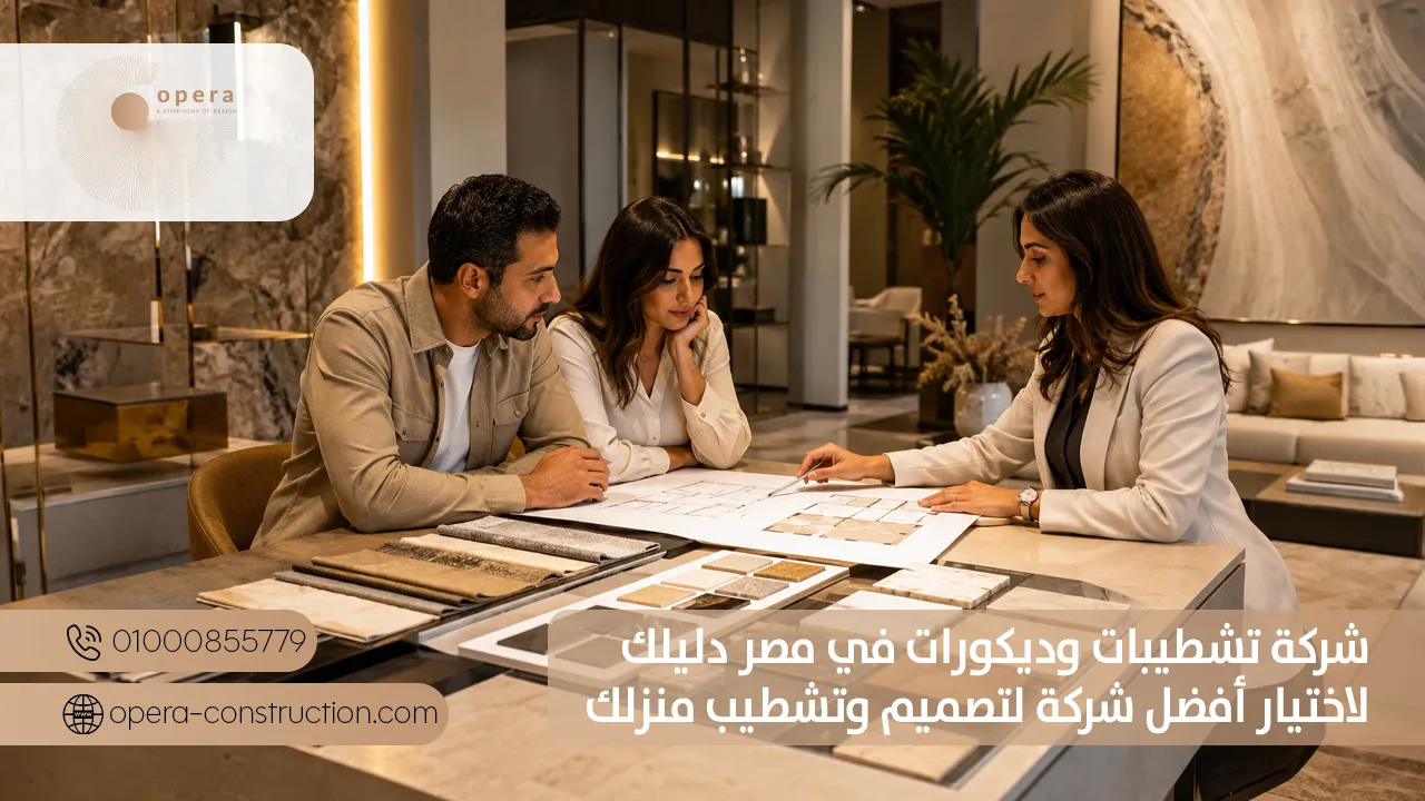 شركة تشطيبات وديكورات في مصر دليلك لاختيار أفضل شركة