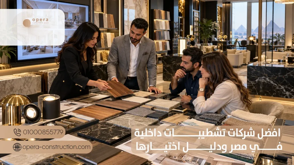 افضل شركات تشطيبات داخلية في مصر ودليل اختيارها