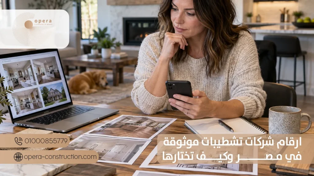 ارقام شركات تشطيبات موثوقة في مصر وكيف تختارها