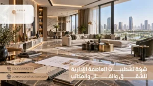شركة تشطيبات العاصمة الإدارية للشقق والفلل والمكاتب